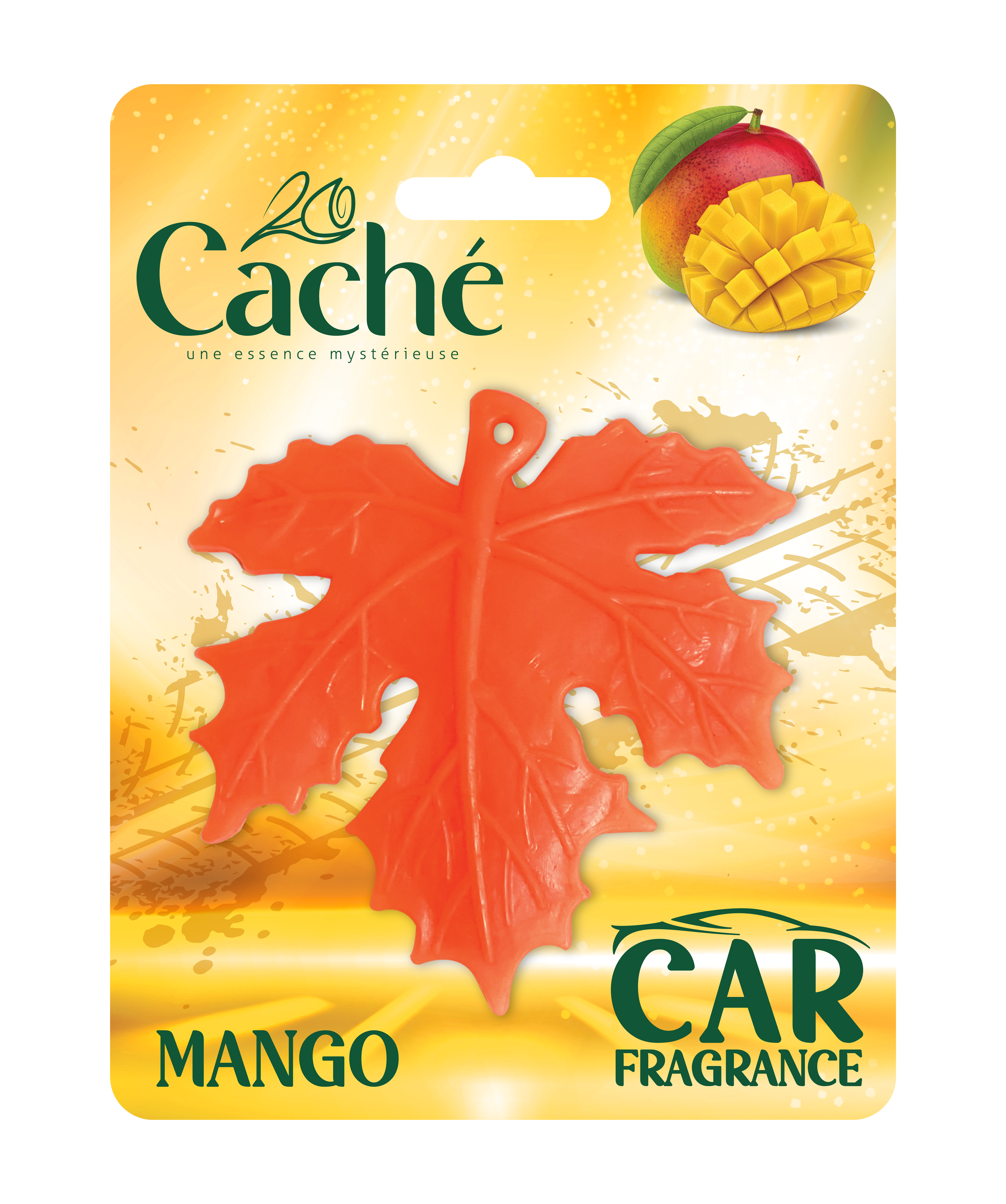 CACHÉ CAR FRESHENER LEAF 20 GR MANGO